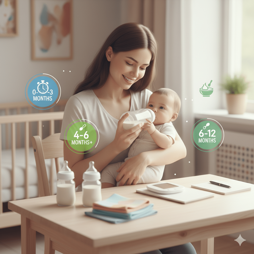 כמה תינוק צריך לאכול