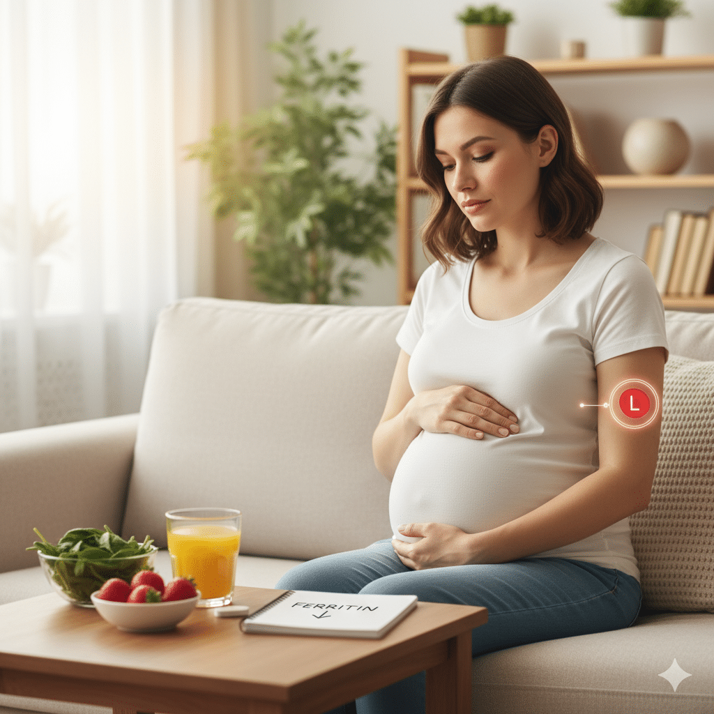 פריטין נמוך - פריטין נמוך בהריון