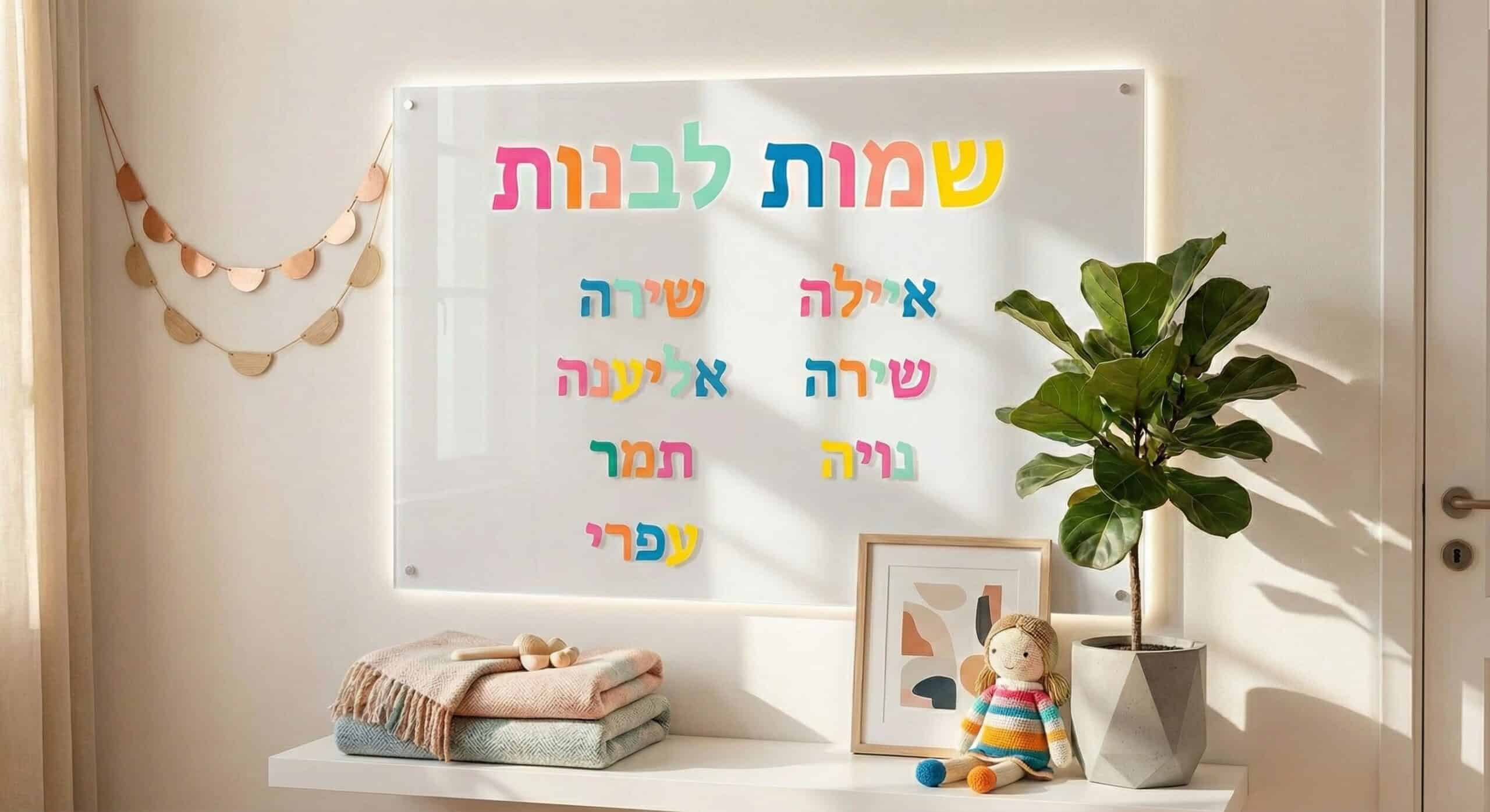 שמות לבנות