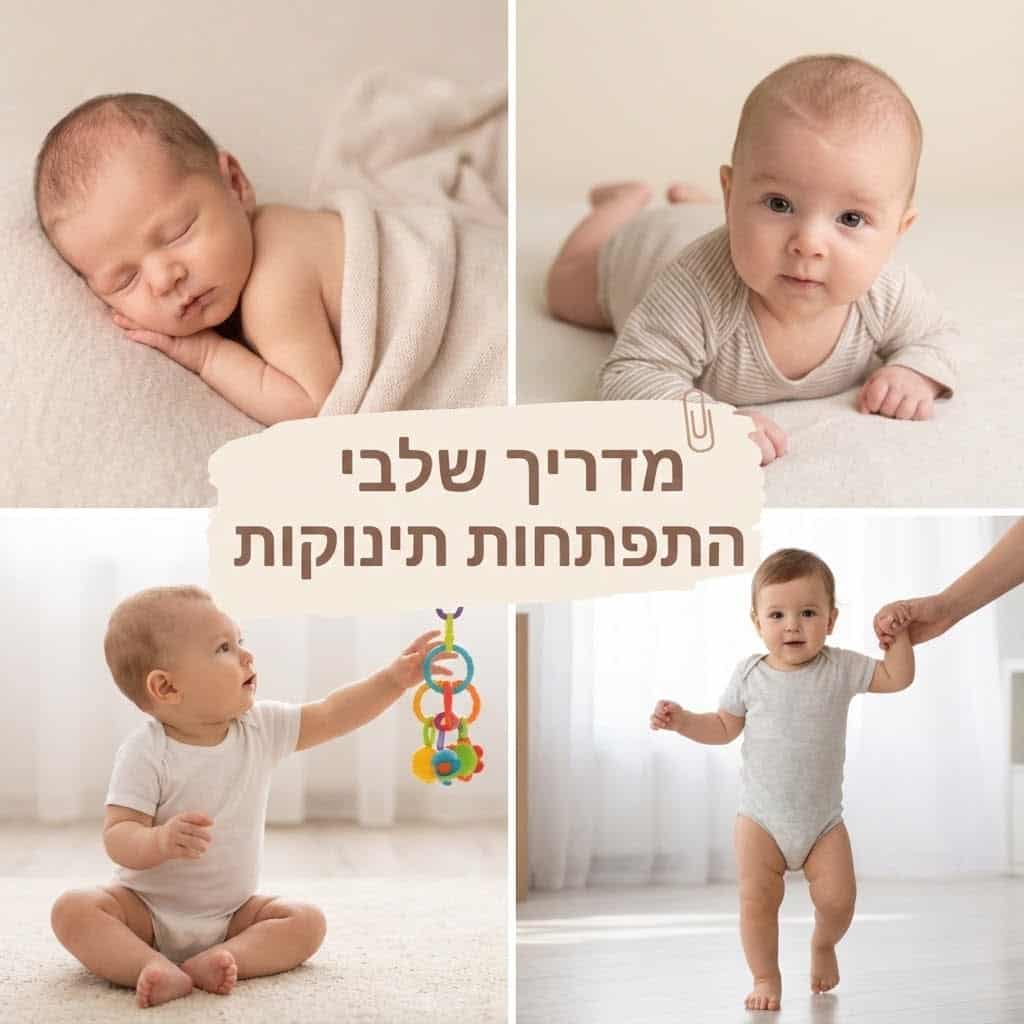 שלבי התפתחות תינוקות