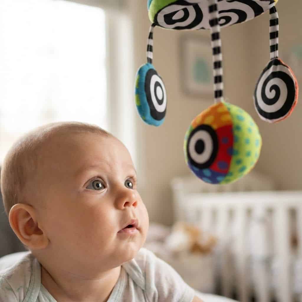 מתי תינוקות מתחילים לראות