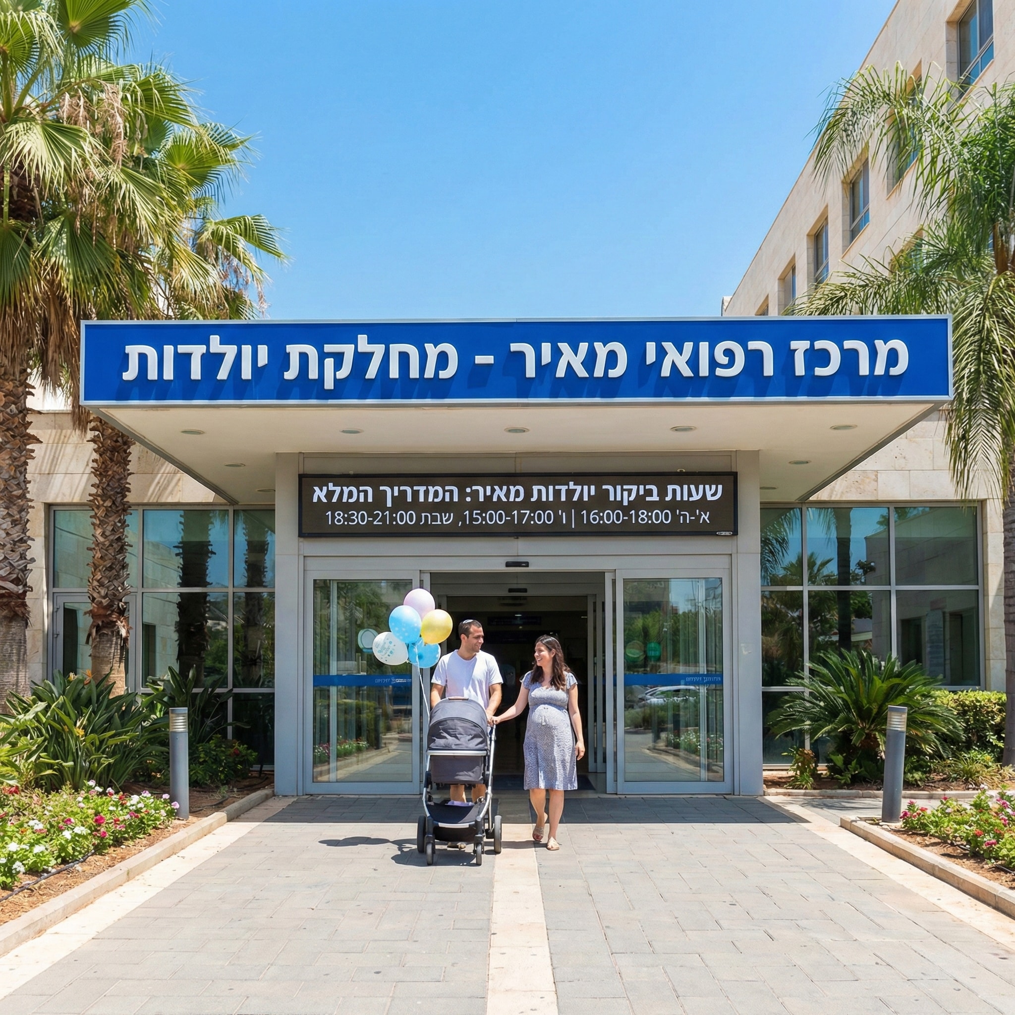 שעות ביקור יולדות מאיר