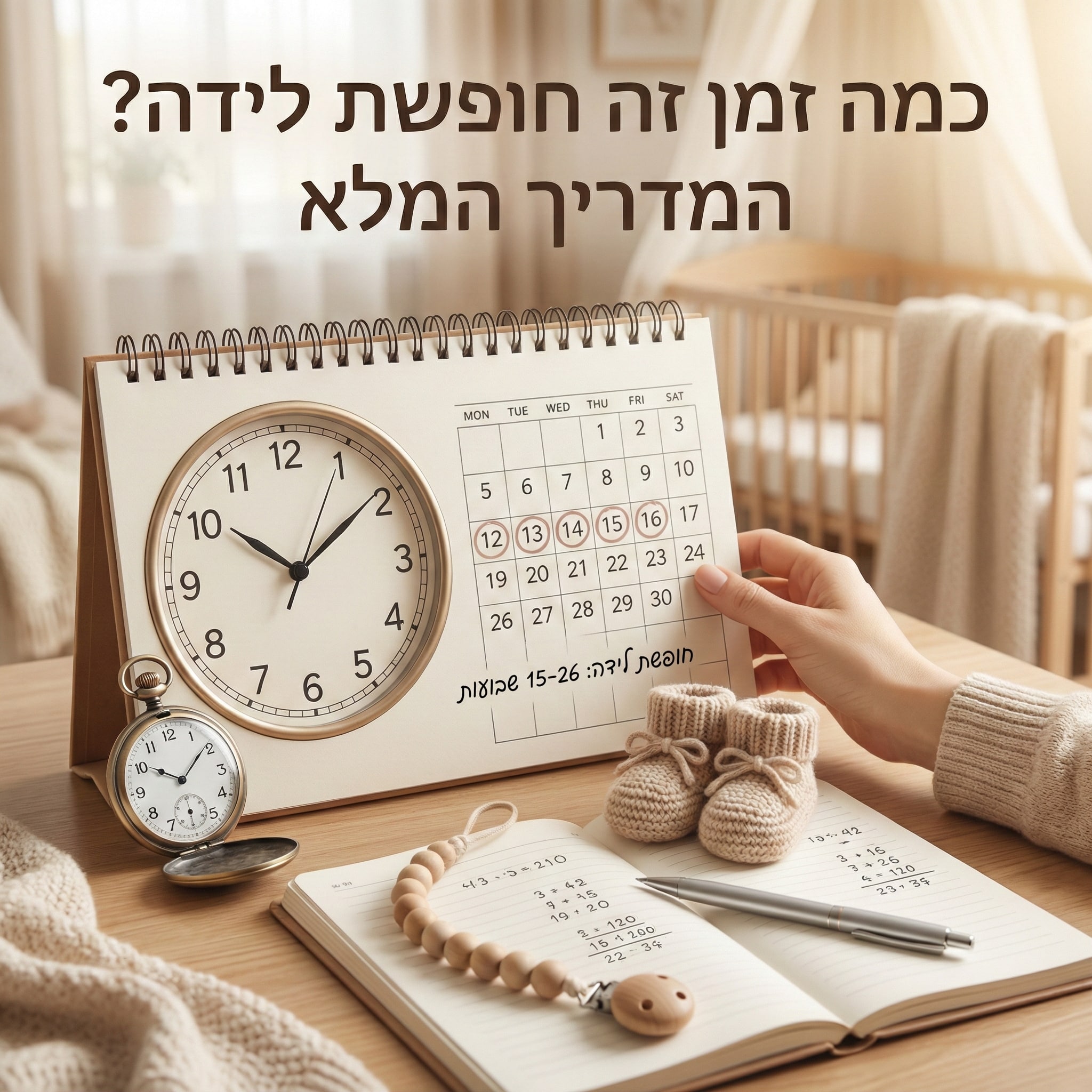 כמה זמן זה חופשת לידה