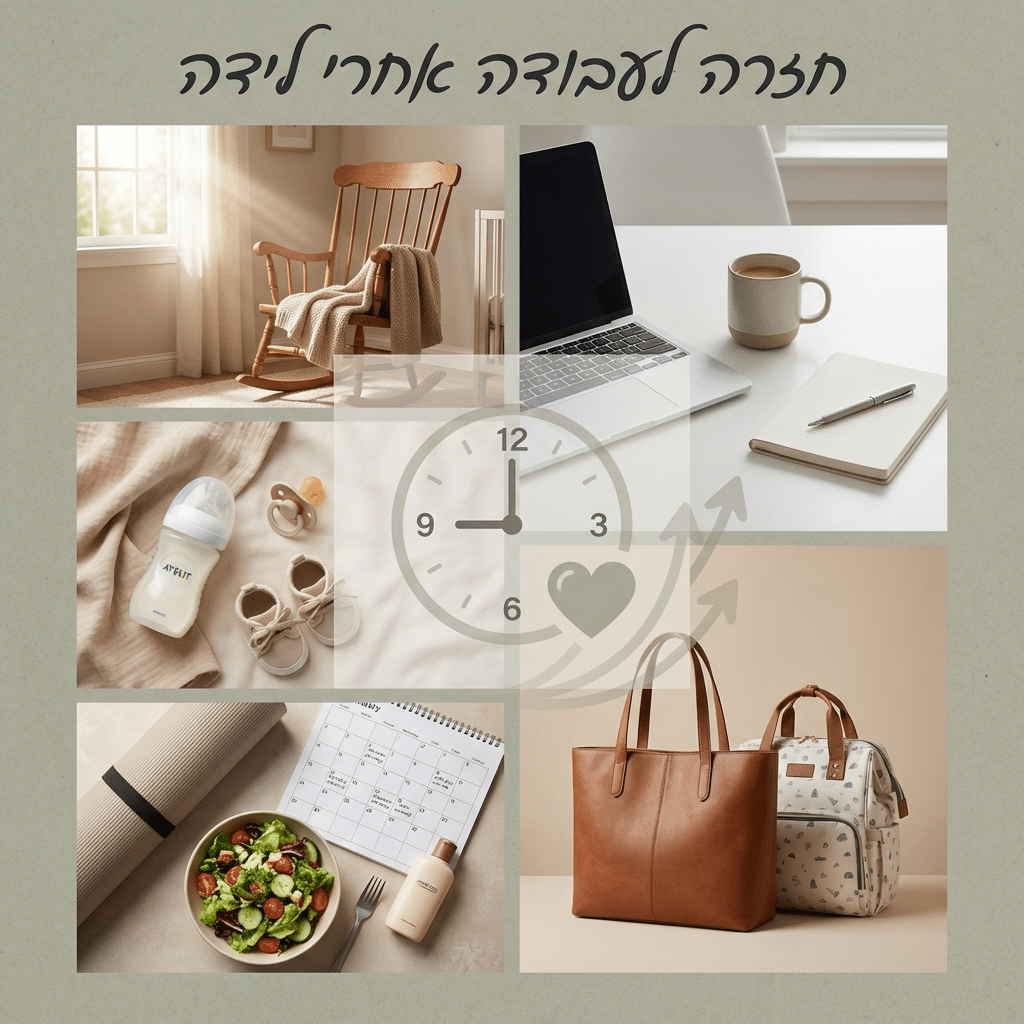 חזרה לעבודה אחרי לידה