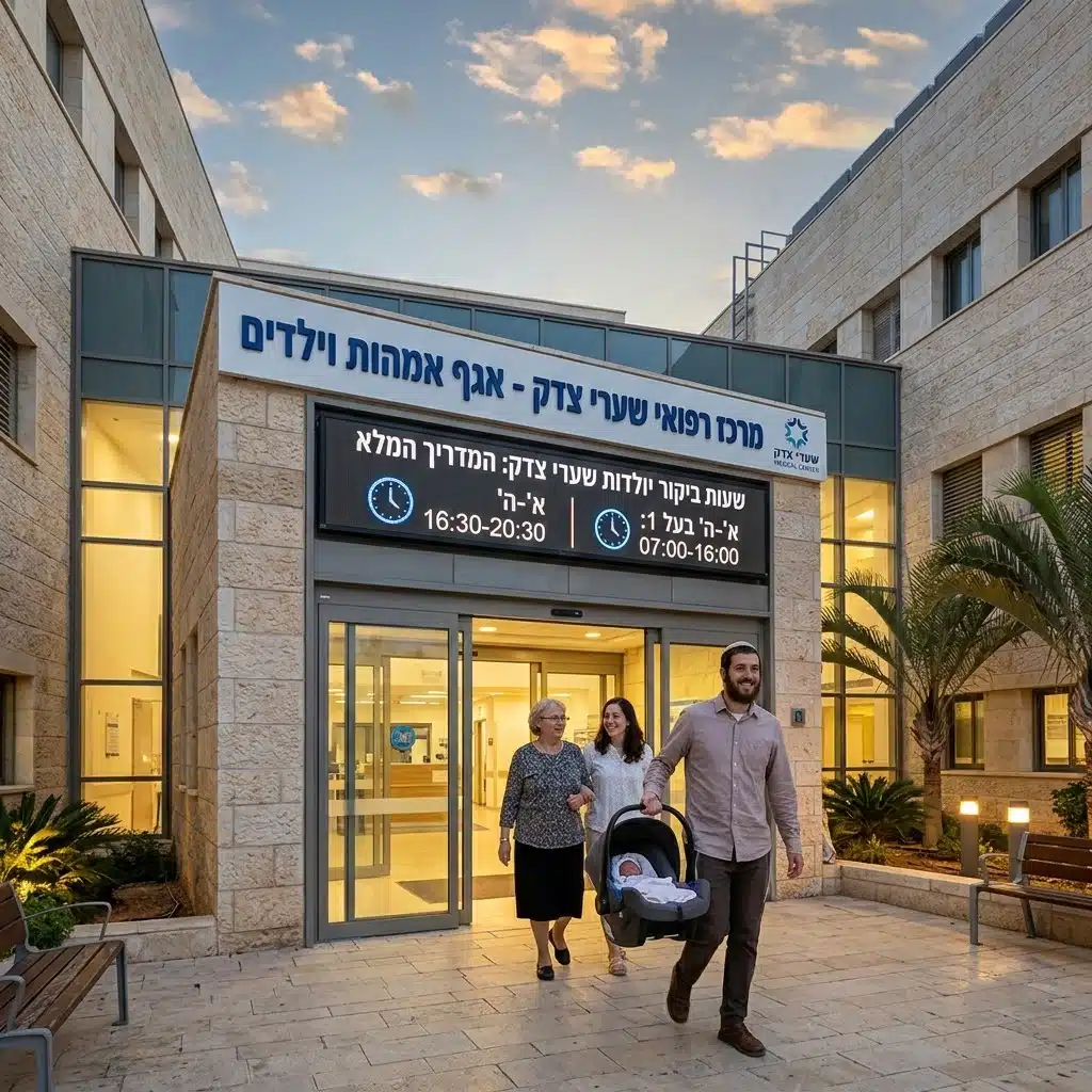 שעות ביקור יולדות שערי צדק