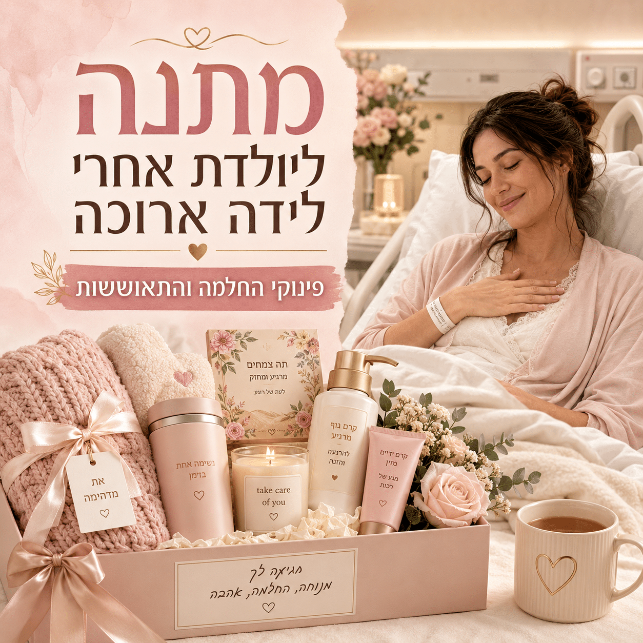 מתנה ליולדת אחרי לידה ארוכה